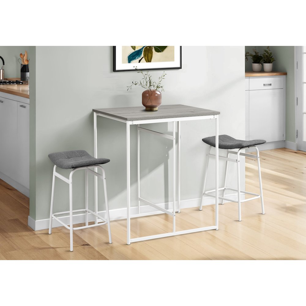 Dining Table, 32" Rectangular, Counter Height, Modern. Picture 2
