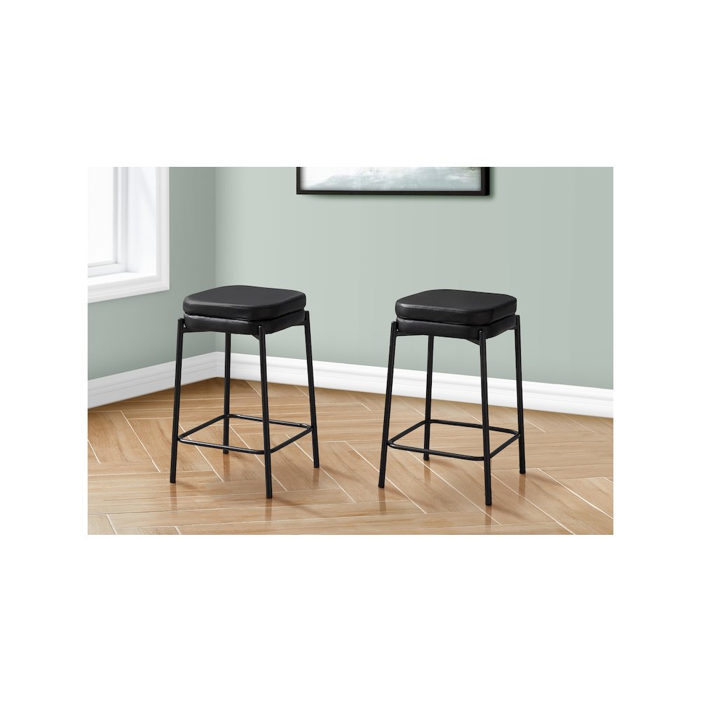 Barstool, Counter Height, Set Of 2, Kitchen. Picture 2