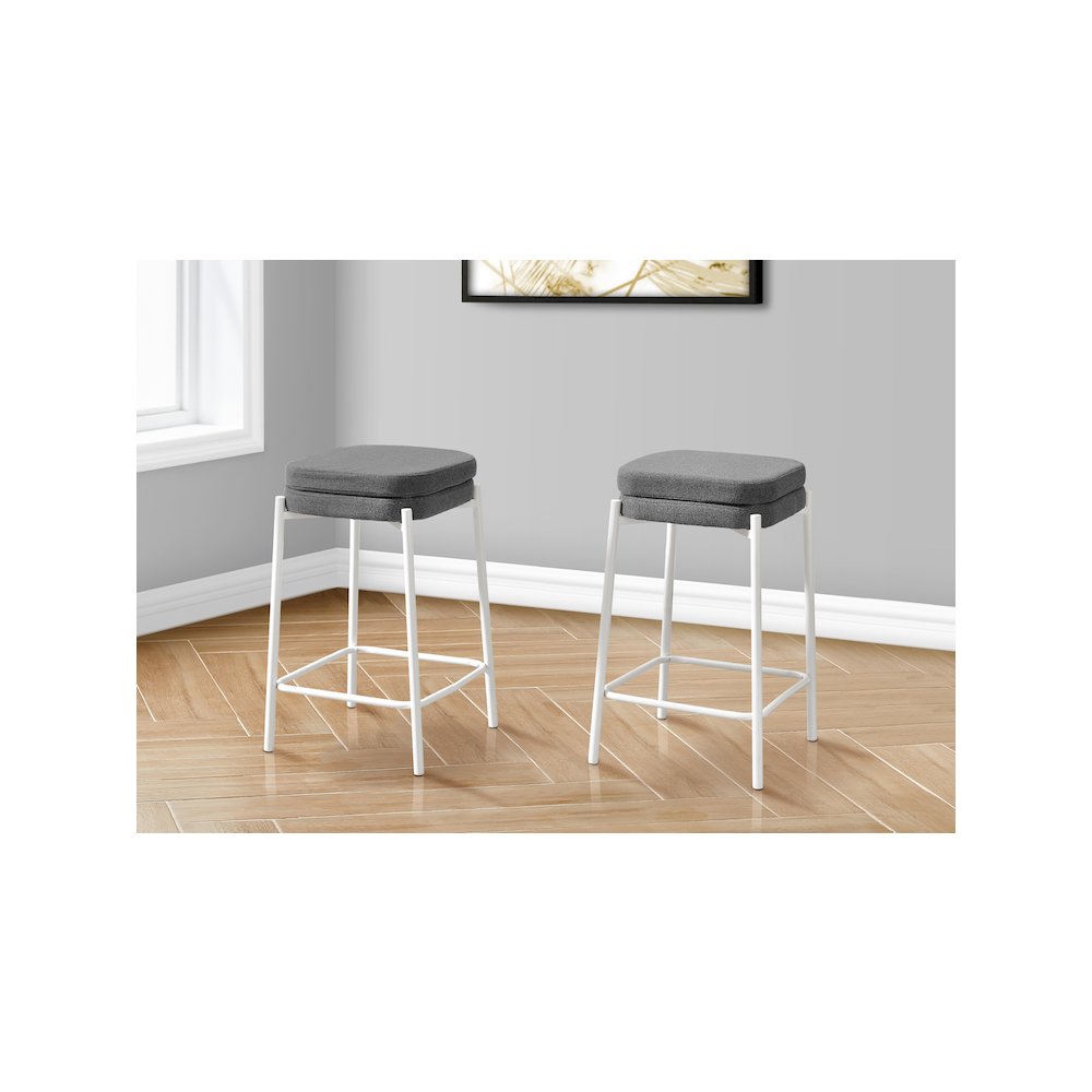 Barstool, Counter Height, Set Of 2, Kitchen. Picture 2