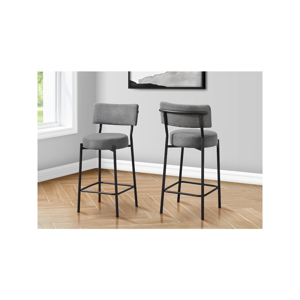 Barstool, Counter Height, Set Of 2, Kitchen. Picture 2
