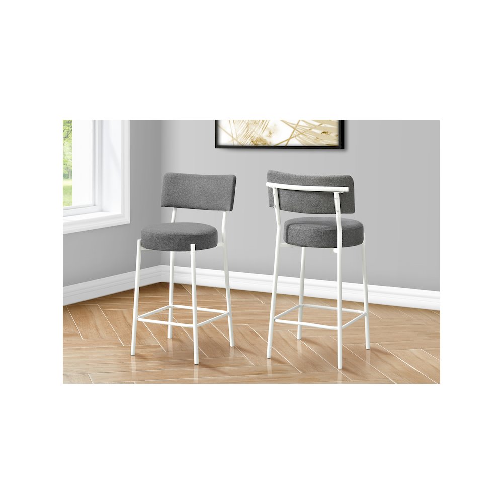 Barstool, Counter Height, Set Of 2, Kitchen. Picture 2