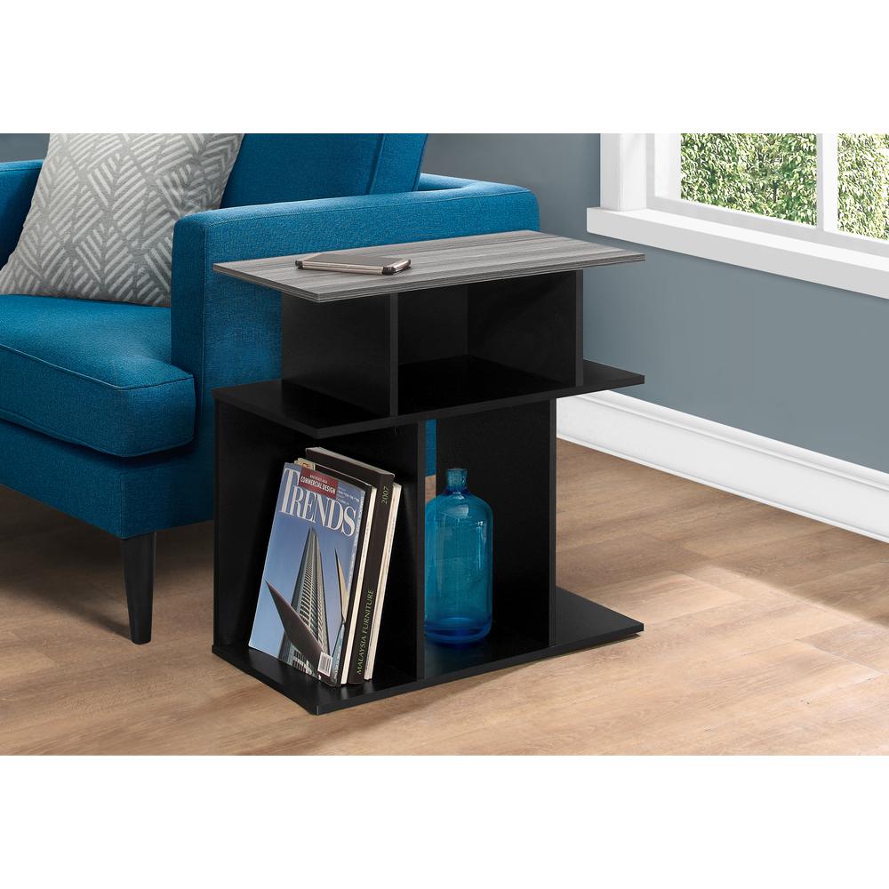 Accent Table, Side, End, Nightstand, Lamp, Living Room, Bedroom. Picture 2