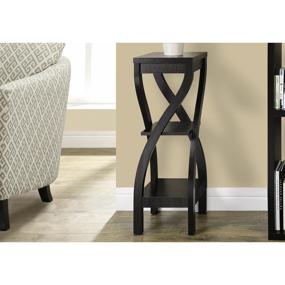 Accent Table, Side, End, Plant Stand, Square, Living Room, Bedroom. Picture 2
