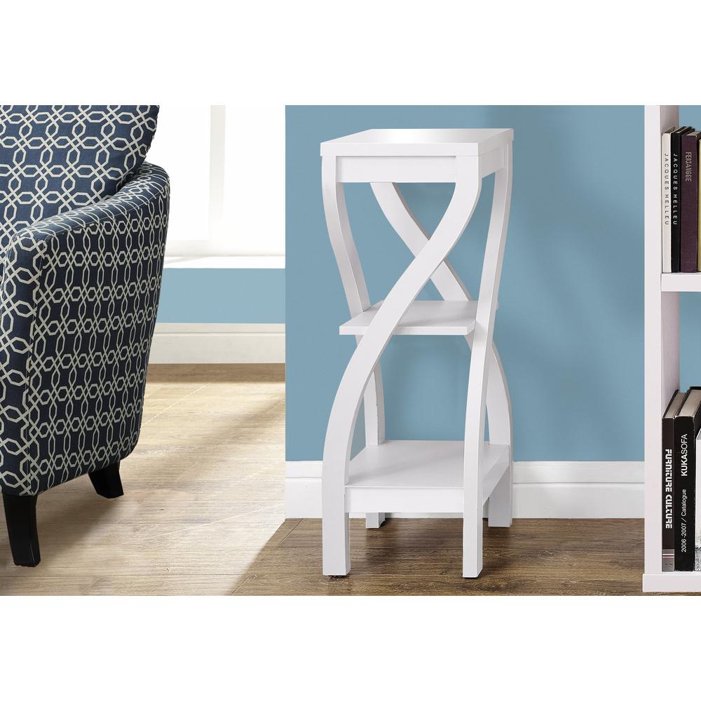 Accent Table, Side, End, Plant Stand, Square, Living Room, Bedroom. Picture 2