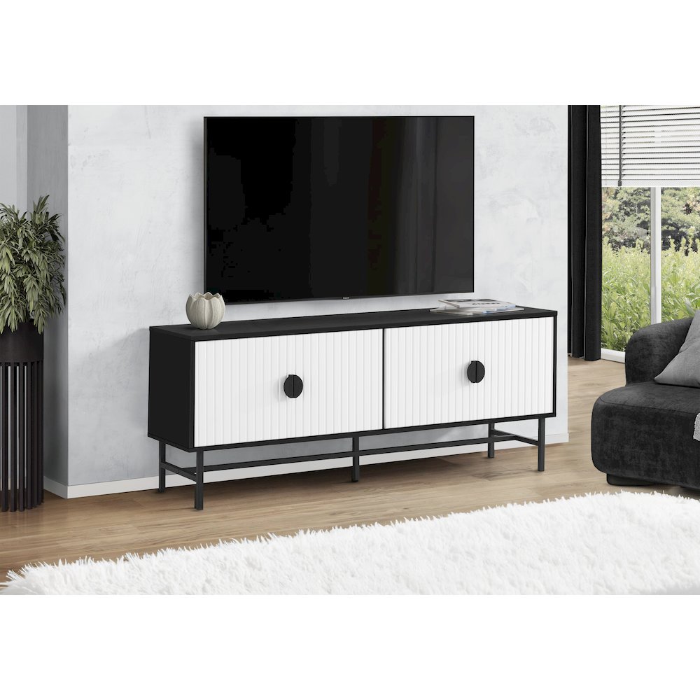 Tv Stand, 60 Inch, Console, Media Entertainment Center, Storage Cabinet. Picture 2