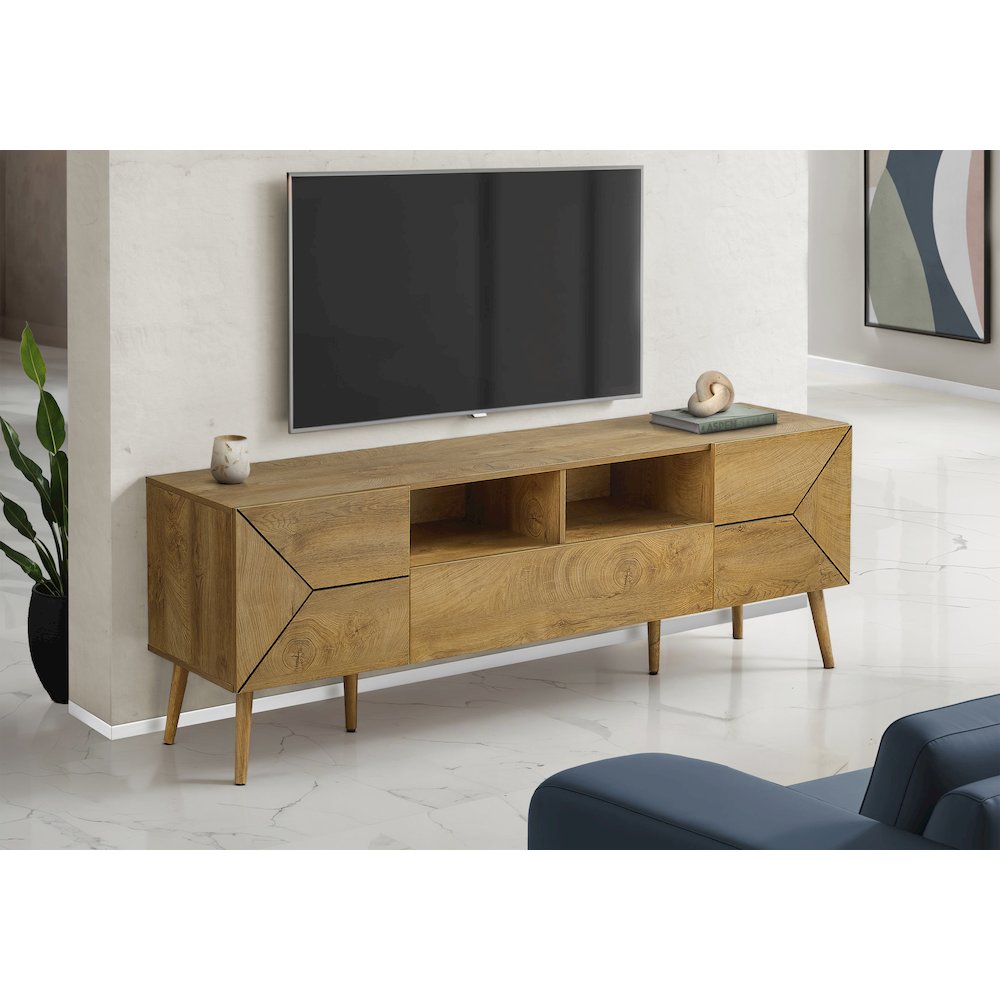 Tv Stand, 72 Inch, Console, Media Entertainment Center. Picture 8