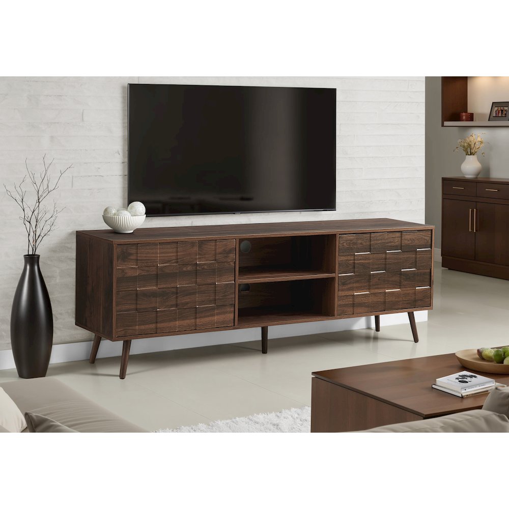 Tv Stand, 72 Inch, Console, Media Entertainment Center. Picture 2