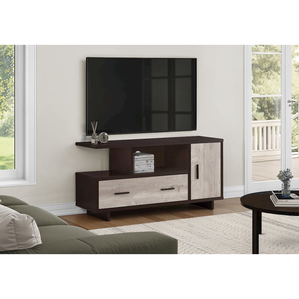 Tv Stand, 48 Inch, Console, Media Entertainment Center, Storage Cabinet. Picture 2