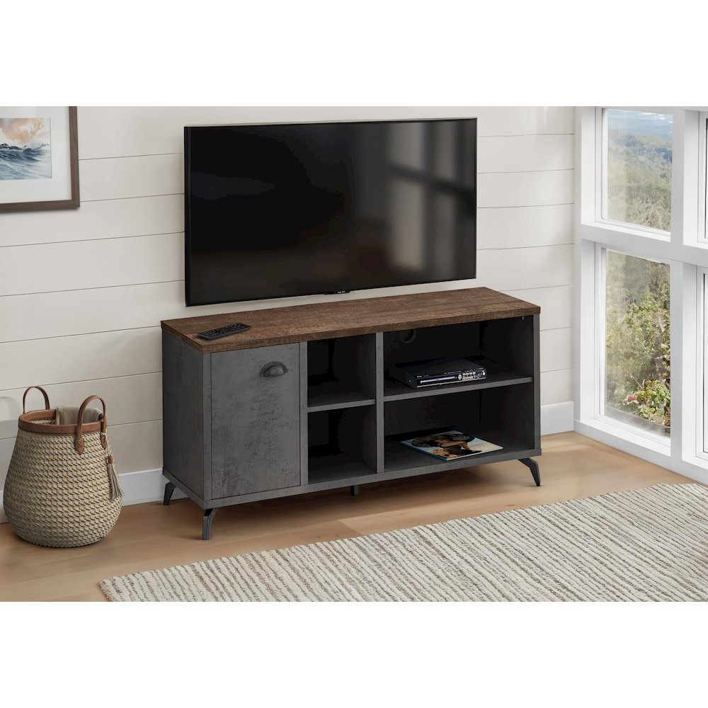 Tv Stand, 48 Inch, Console, Media Entertainment Center, Storage Cabinet. Picture 2