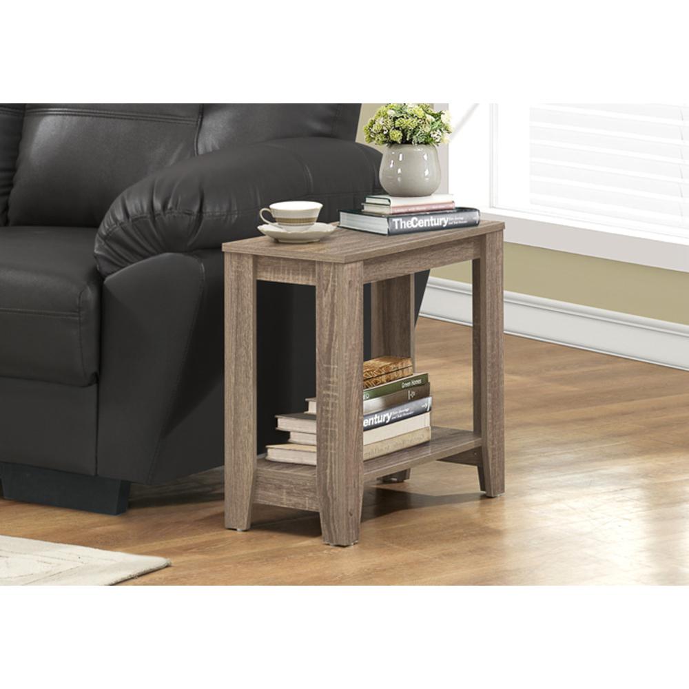 Accent Table, Side, End, Nightstand, Lamp, Living Room, Bedroom. Picture 2