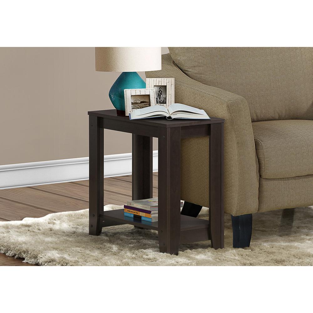 Accent Table, Side, End, Nightstand, Lamp, Living Room, Bedroom. Picture 2