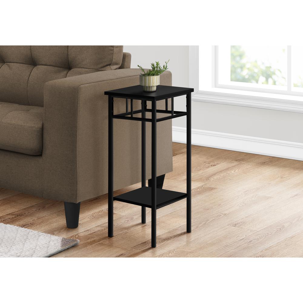 Accent Table, Side, End, Plant Stand, Square, Living Room, Bedroom. Picture 2