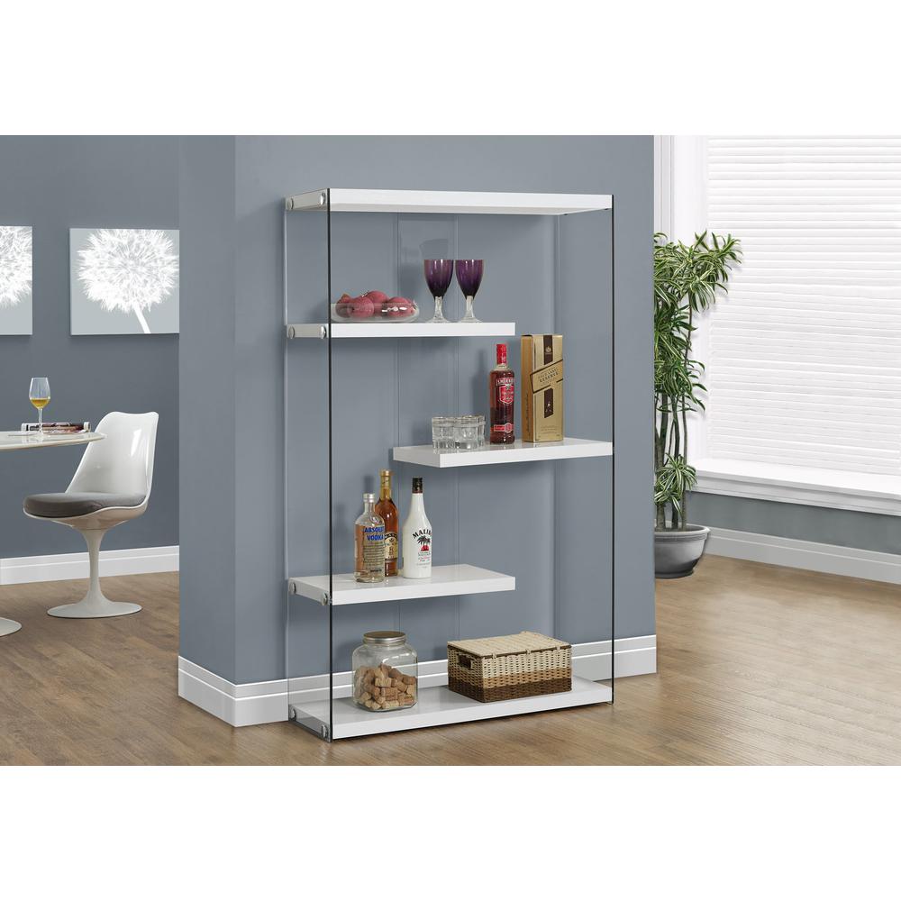 Bookshelf, Bookcase, Etagere, 5 Tier, 60H, Office, Bedroom. Picture 2