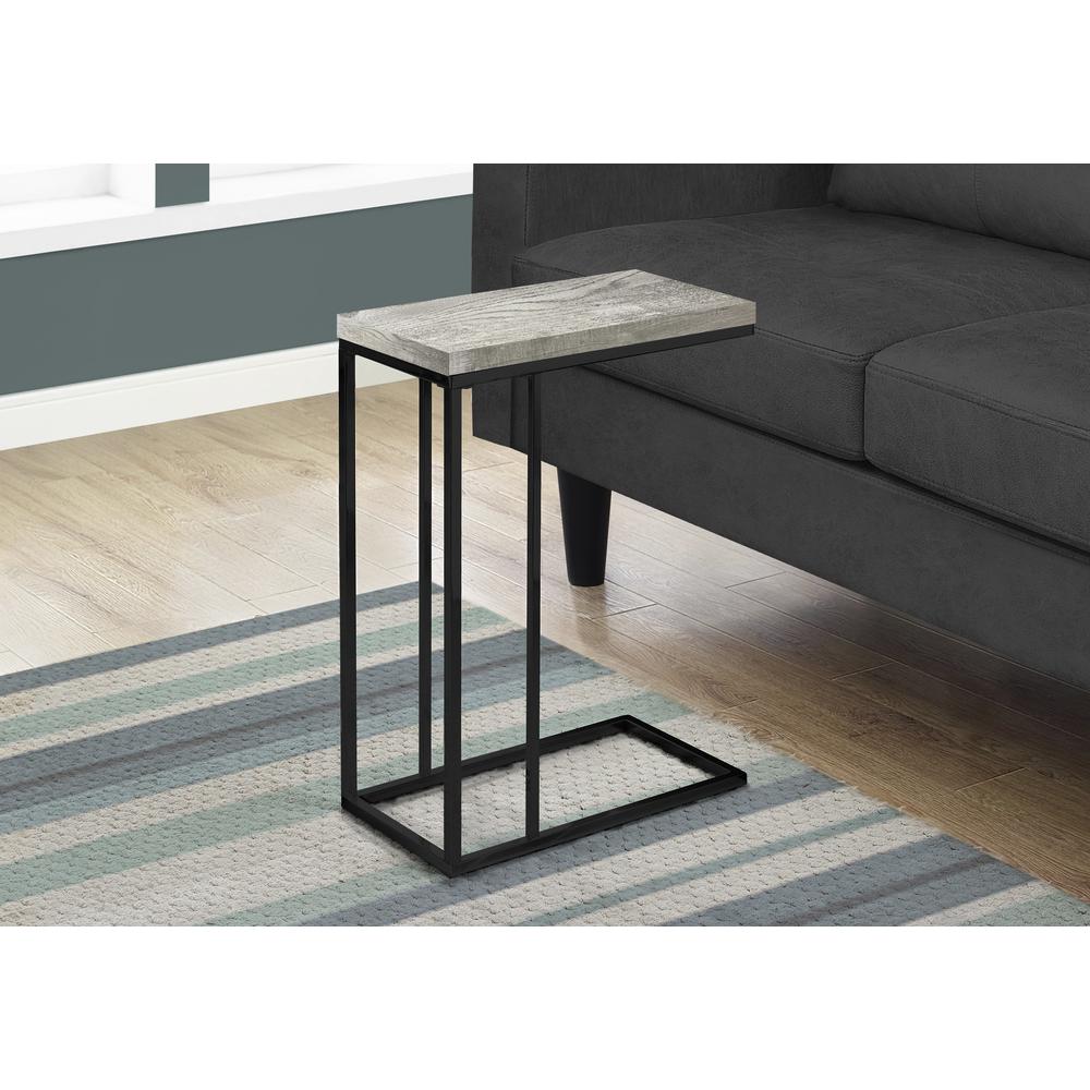 Accent Table, C-shaped, End, Side, Snack, Living Room, Bedroom. Picture 8