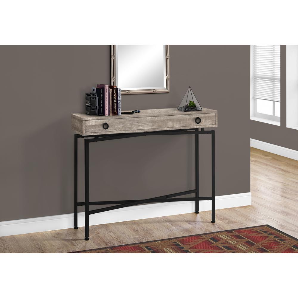 Accent Table, Console, Entryway, Narrow, Sofa, Storage Drawer, Living Room. Picture 2
