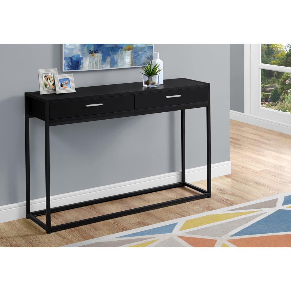 Accent Table, Console, Entryway, Narrow, Sofa, Storage Drawer, Living Room, Bed. Picture 2