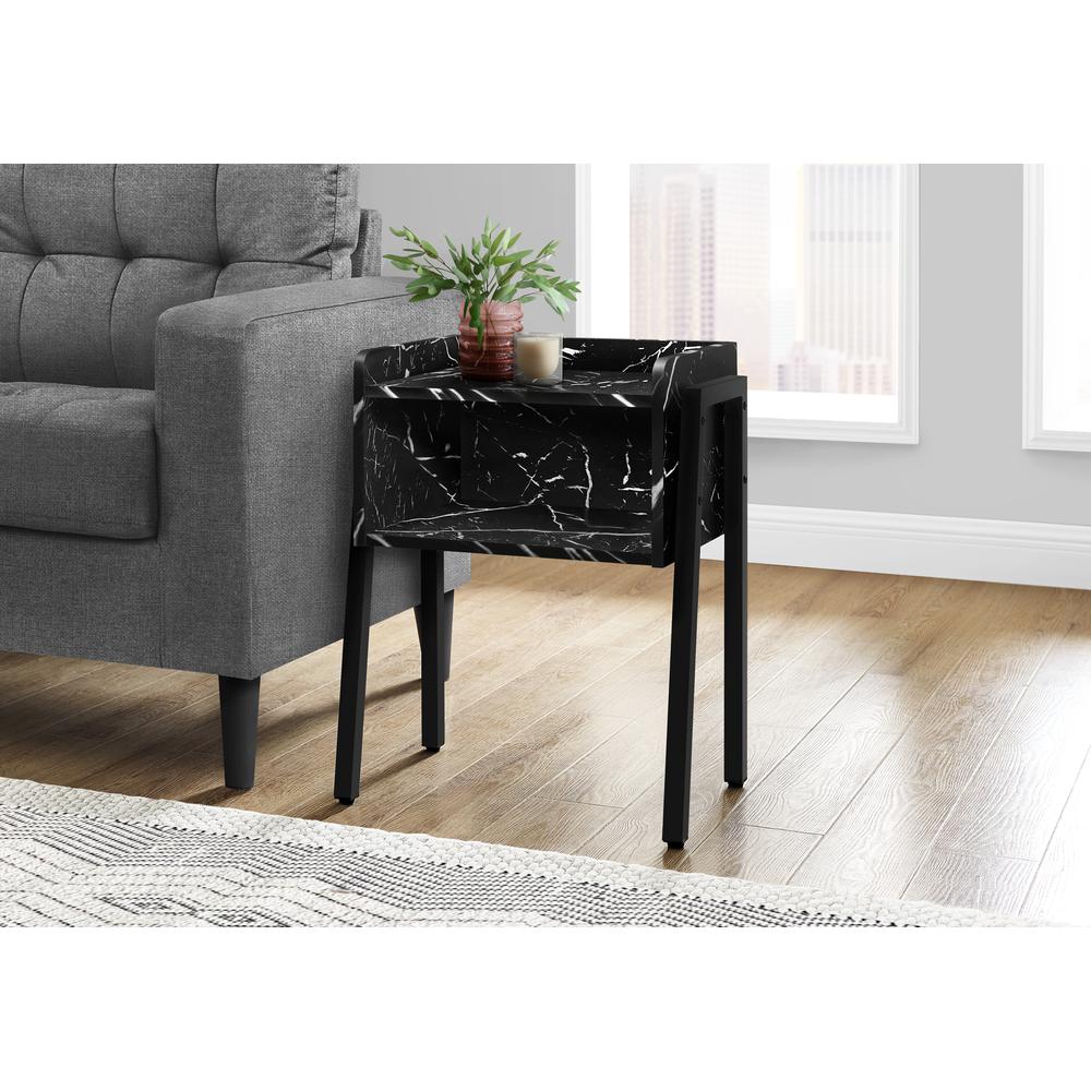 Accent Table, Side, End, Nightstand, Lamp, Living Room, Bedroom. Picture 2