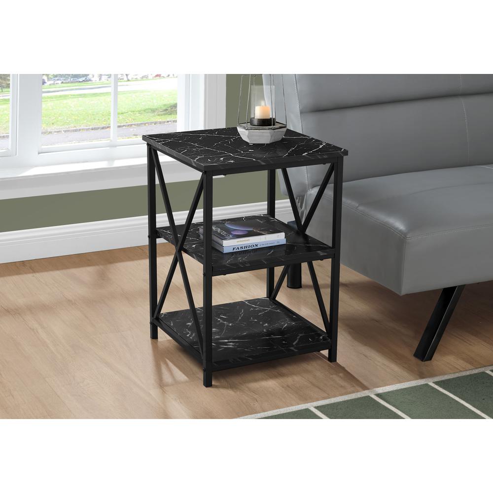 Accent Table, Side, End, Nightstand, Lamp, Living Room, Bedroom. Picture 2