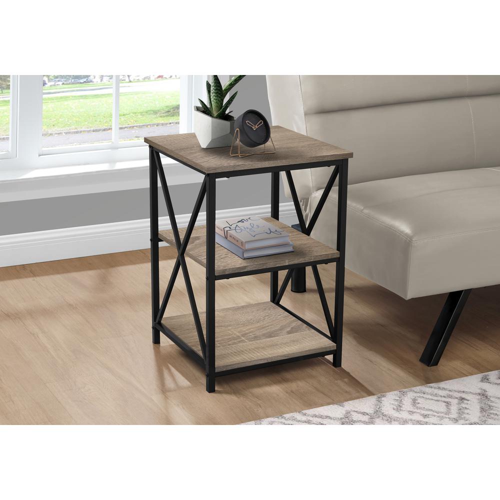 Accent Table, Side, End, Nightstand, Lamp, Living Room, Bedroom. Picture 8
