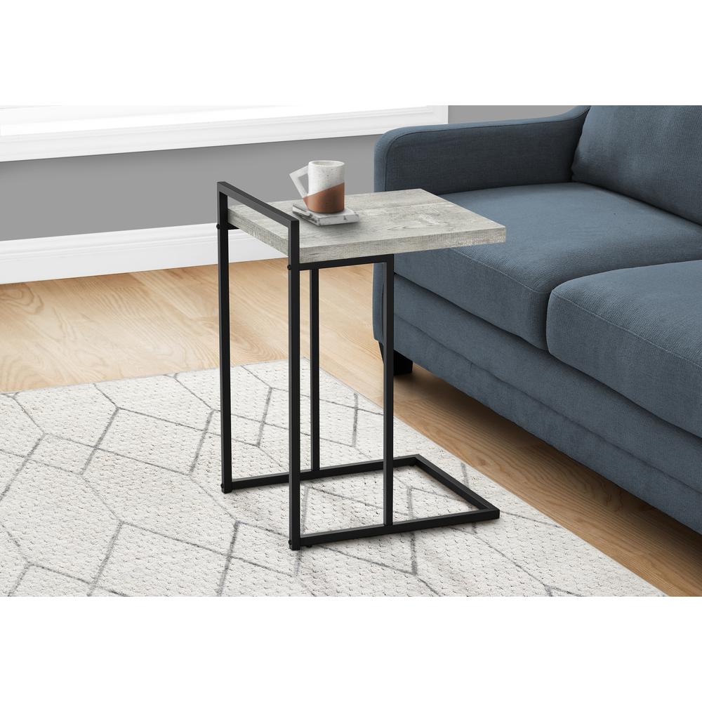 Accent Table, C-shaped, End, Side, Snack, Living Room, Bedroom. Picture 8