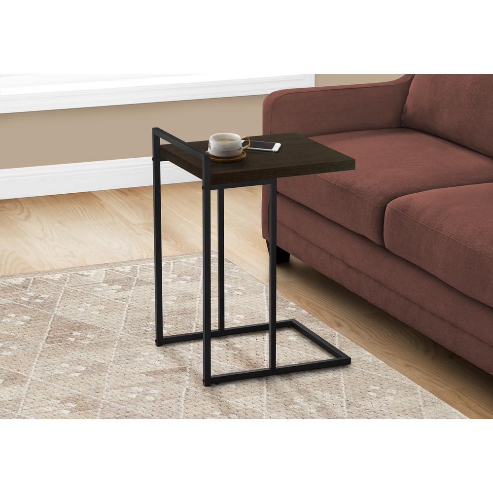 Accent Table, C-shaped, End, Side, Snack, Living Room, Bedroom. Picture 8