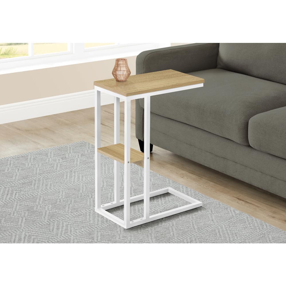 Accent Table, C-shaped, End, Side, Snack, Living Room, Bedroom. Picture 8