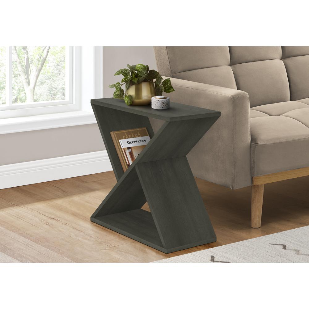 Accent Table, Side, End, Nightstand, Narrow, Small, Bedroom, Living Room. Picture 2