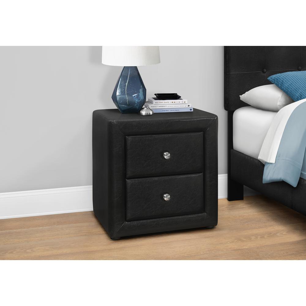Bedroom Accent, Nightstand, End, Side, Lamp, Storage Drawer, Bedroom. Picture 9