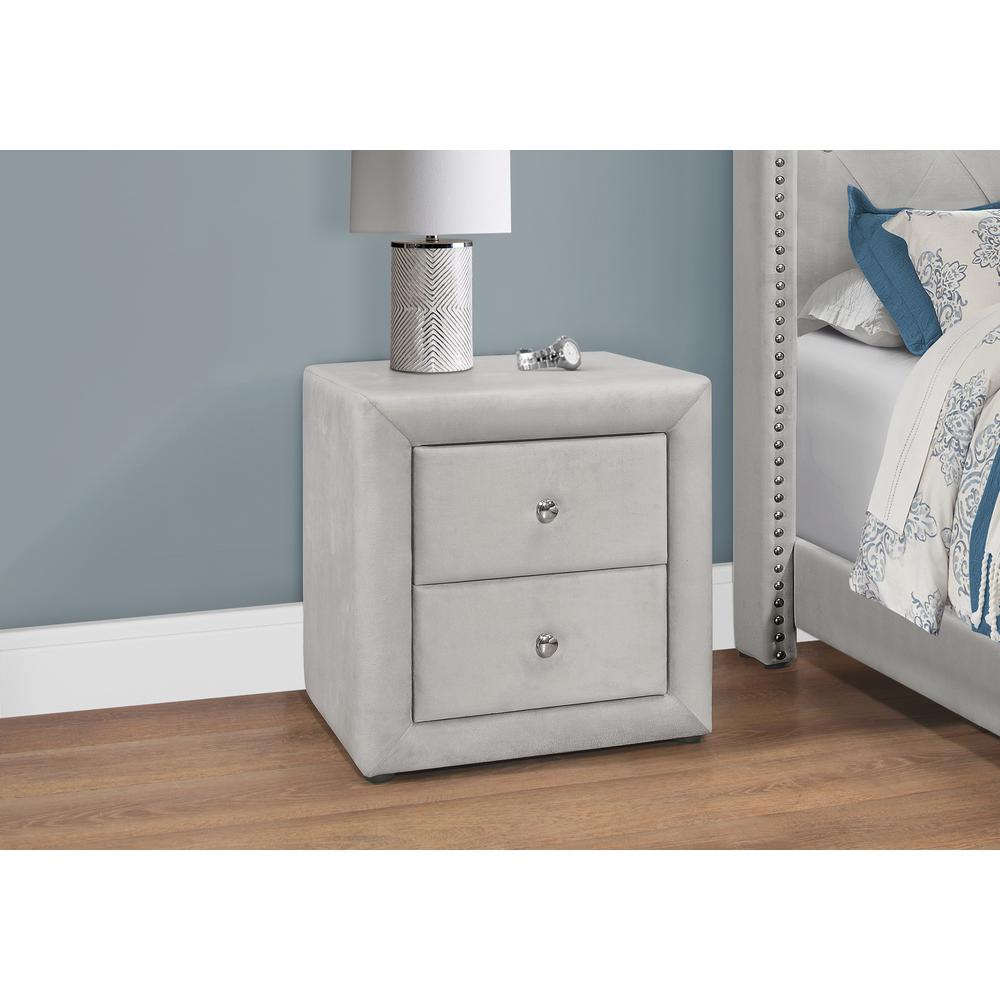 Bedroom Accent, Nightstand, End, Side, Lamp, Storage Drawer, Bedroom. Picture 2