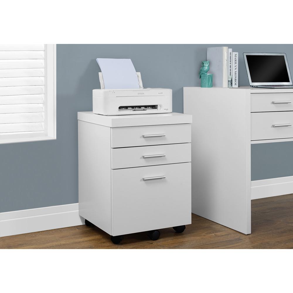 File Cabinet, Rolling Mobile, Storage Drawers, Printer Stand, Office, Work. Picture 2