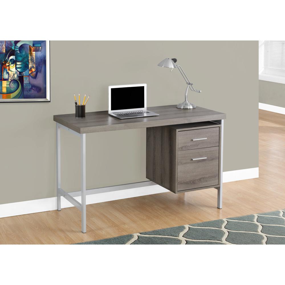 Computer Desk, Home Office, Laptop, Left, Right Set-up, Storage Drawers, 48L. Picture 2