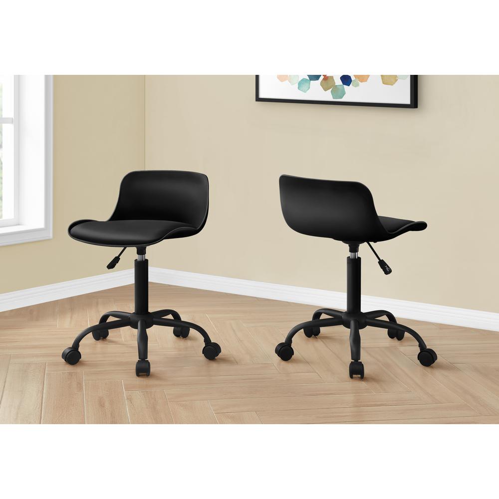 Office Chair, Adjustable Height, Swivel, Ergonomic, Computer Desk, Work. Picture 9