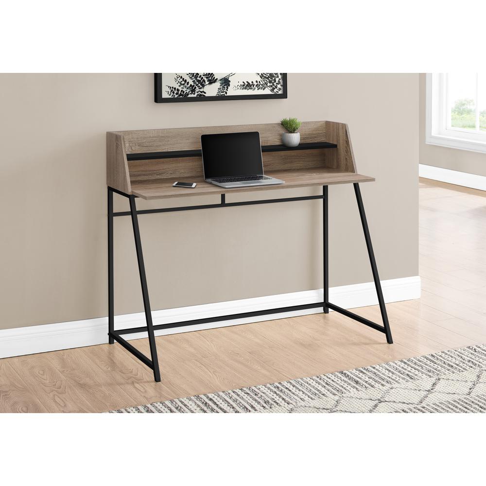 Computer Desk, Home Office, Laptop, Storage Shelves, 48L. Picture 8