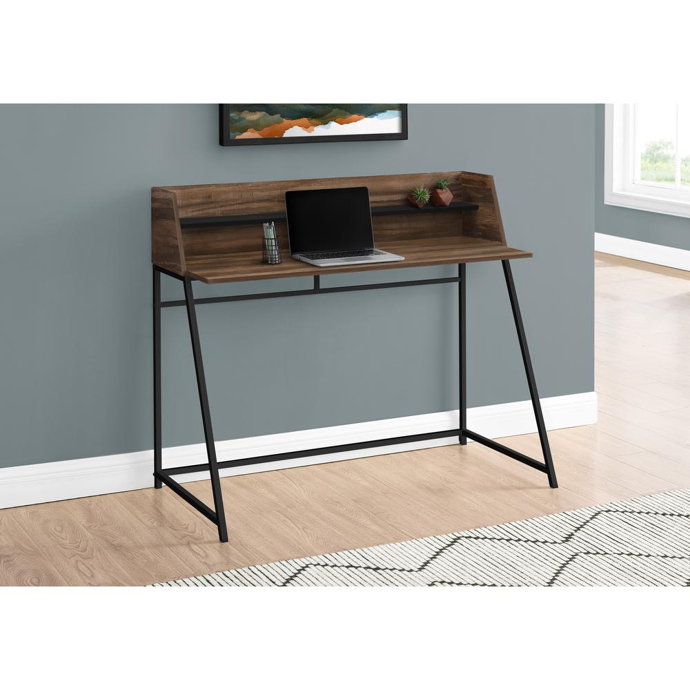 Computer Desk, Home Office, Laptop, Storage Shelves, 48L. Picture 8