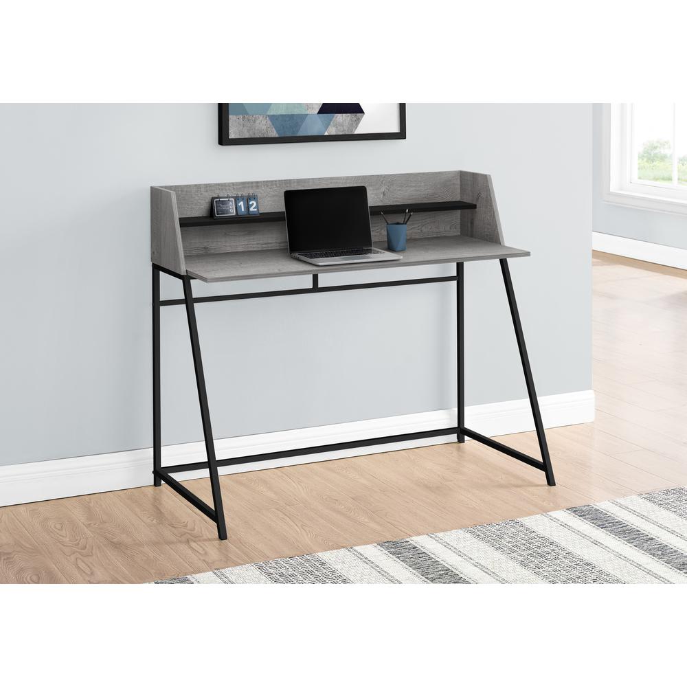 Computer Desk, Home Office, Laptop, Storage Shelves, 48L. Picture 8