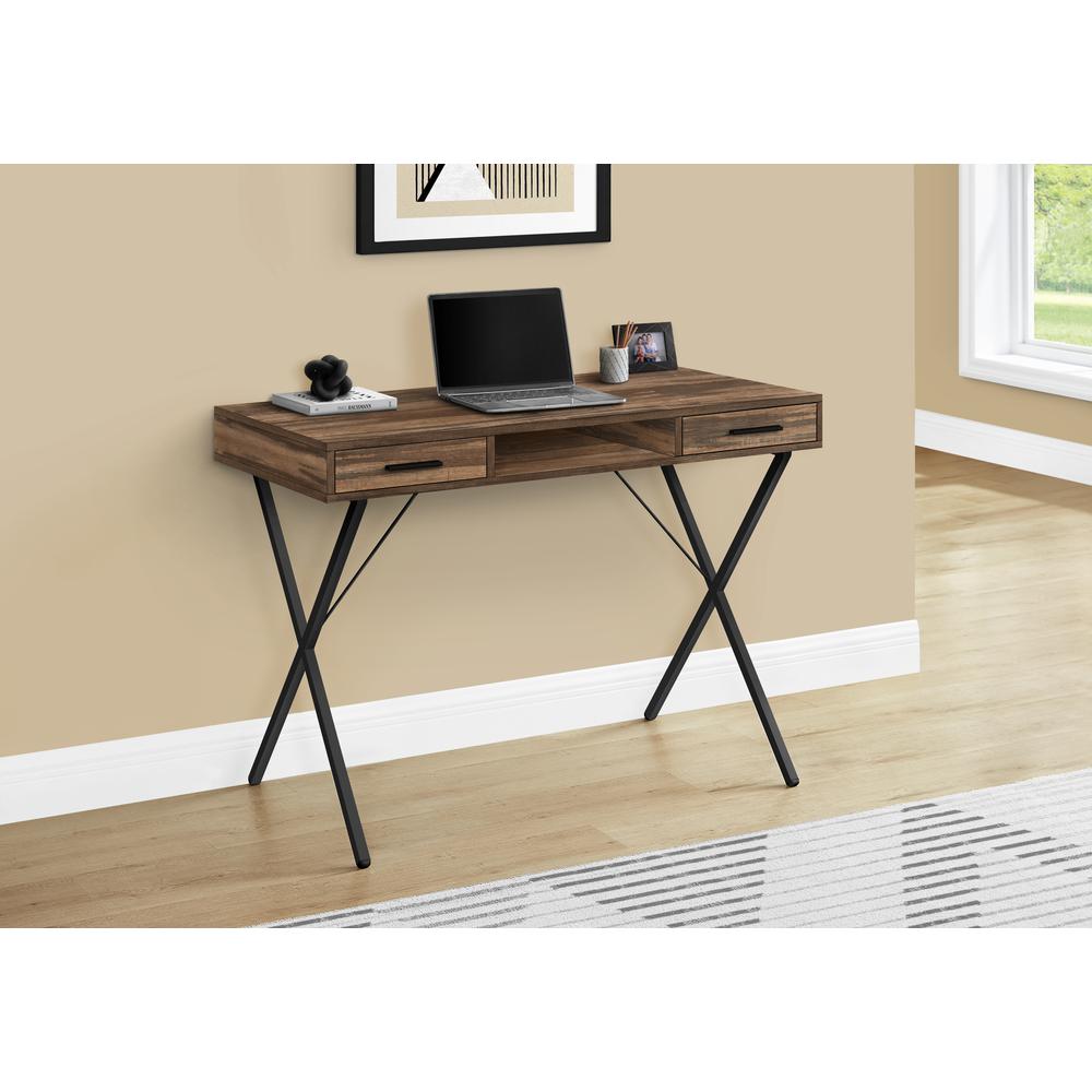 Computer Desk, Home Office, Laptop, Left, Right Set-up, Storage Drawers, 42L. Picture 2