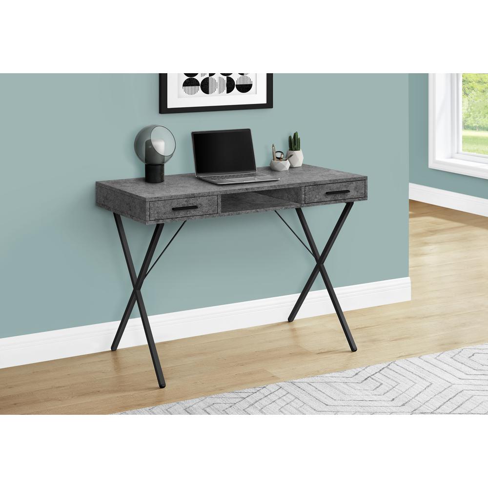 Computer Desk, Home Office, Laptop, Left, Right Set-up, Storage Drawers, 42L. Picture 2