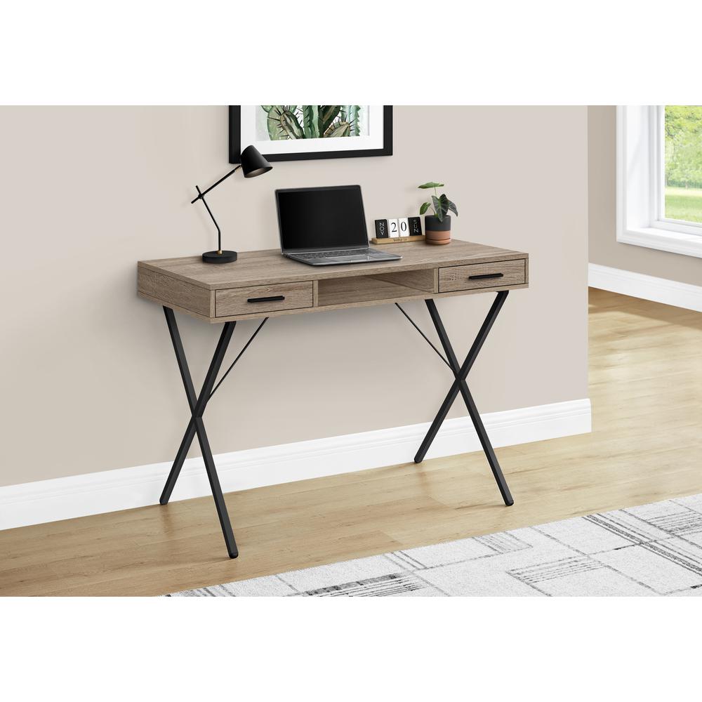 Computer Desk, Home Office, Laptop, Left, Right Set-up, Storage Drawers, 42L. Picture 2