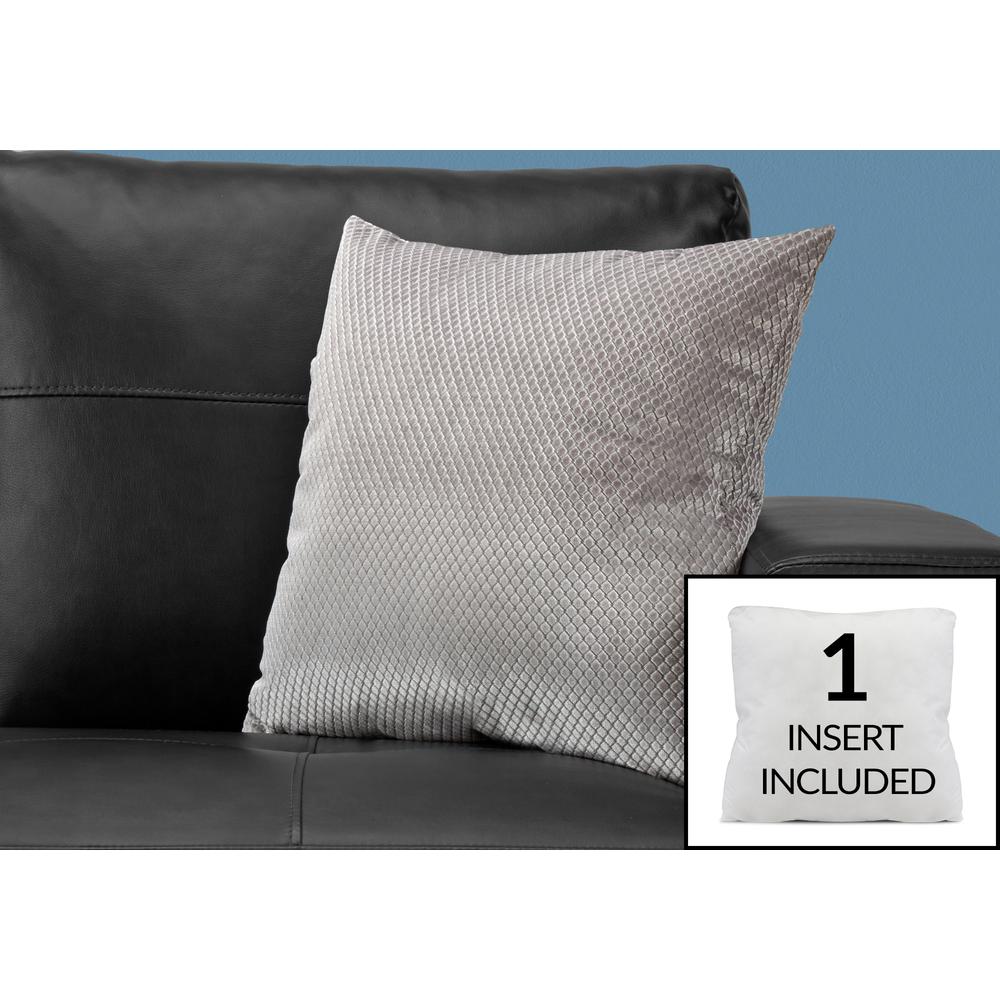 Pillows, 18 X 18 Square, Insert Included, Decorative Throw, Accent, Sofa. Picture 2