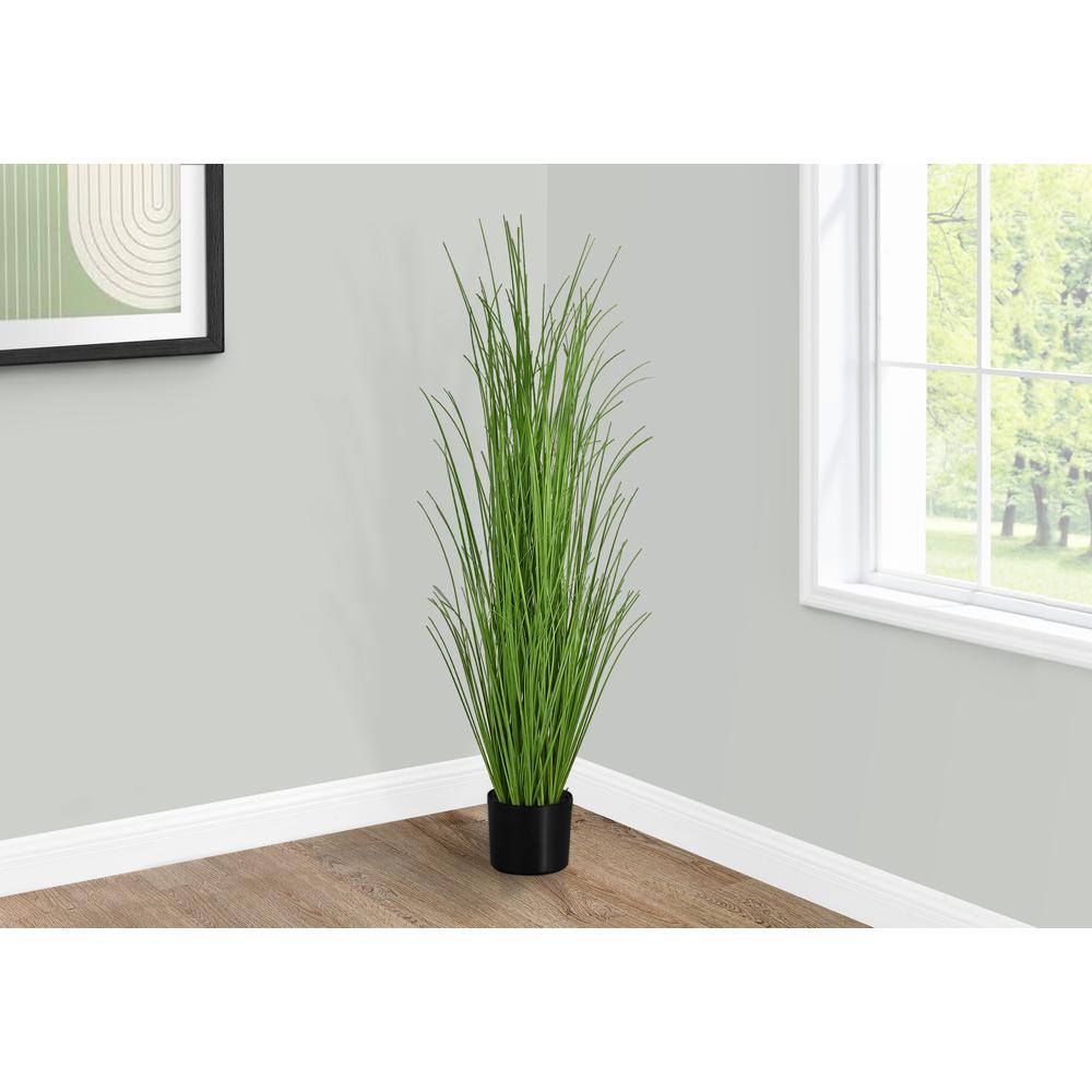 Artificial Plant, 47 Tall, Grass Tree, Indoor, Faux, Fake, Floor, Greenery, Pot. Picture 4