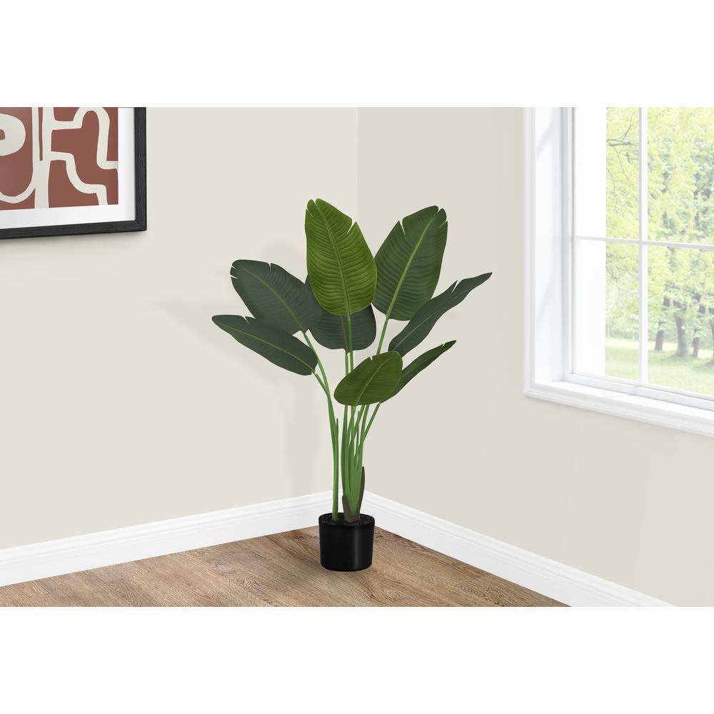Artificial Plant, 44 Tall, Bird Of Paradise Tree, Indoor, Faux, Fake, Floor. Picture 4