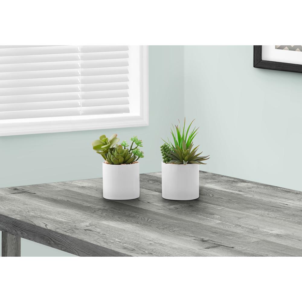 Artificial Plant, 7 Tall, Succulent, Indoor, Faux, Fake, Table, Greenery. Picture 6