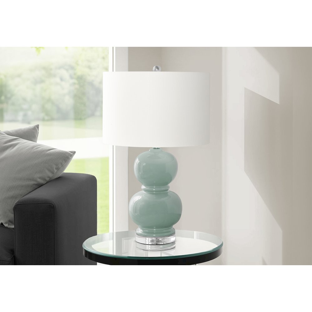 Contemporary Lighting in Blue,Ivory color. Picture 2