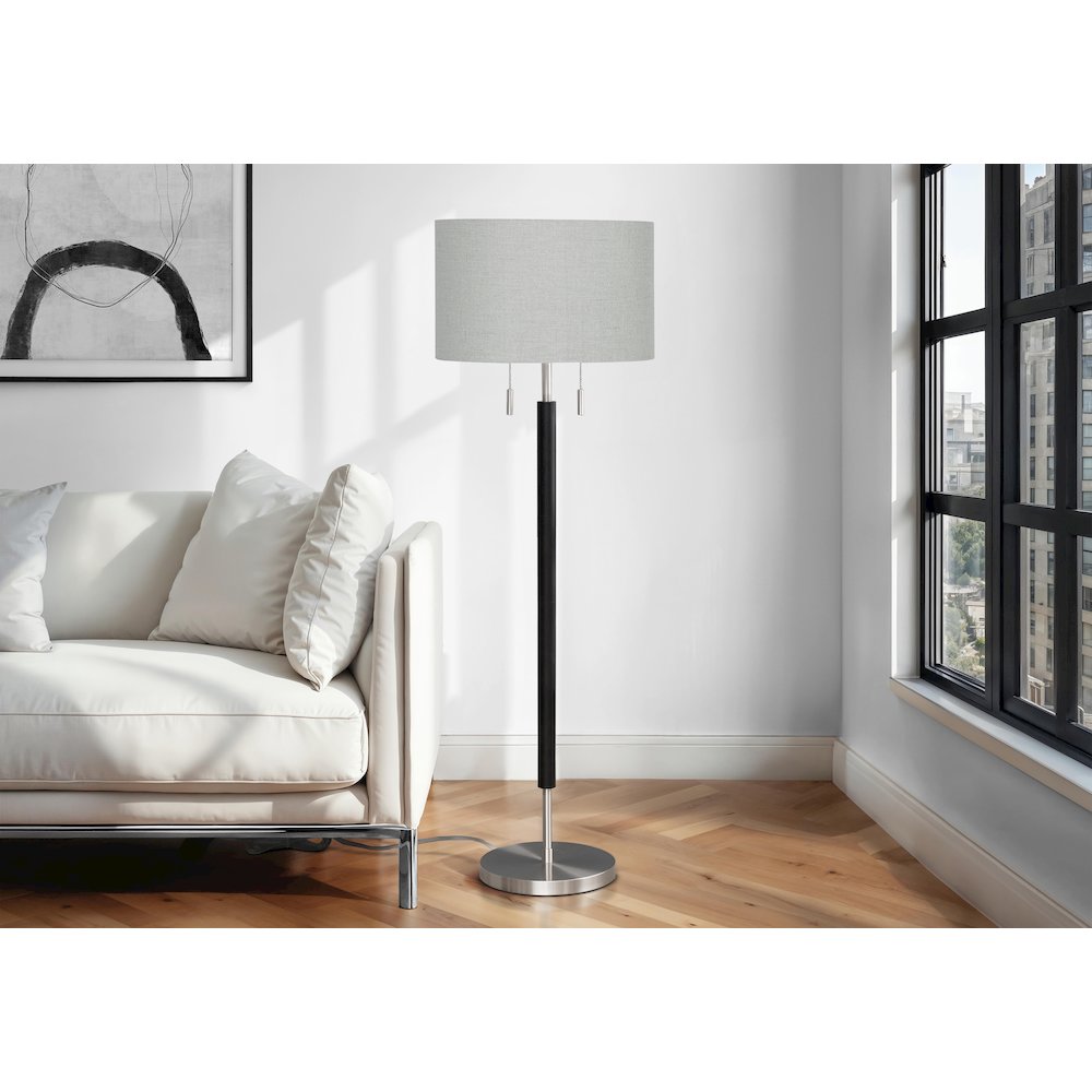 Contemporary Lighting in Black,Grey,Silver color. Picture 2