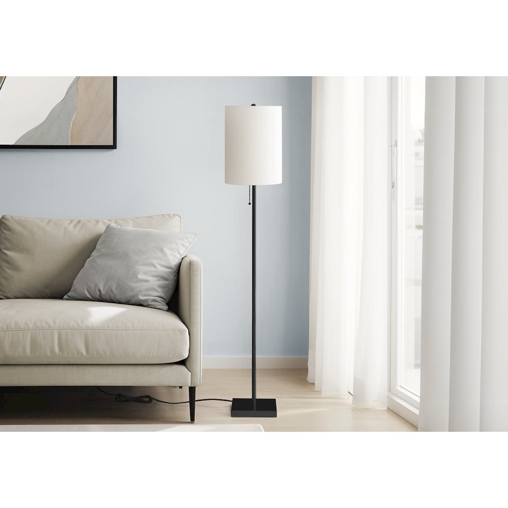 Contemporary Lighting in Black,Ivory color. Picture 2