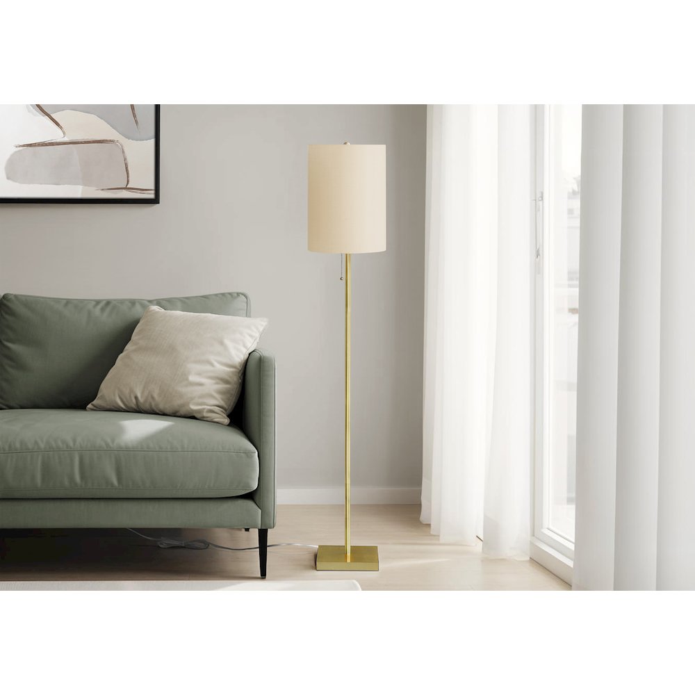 Contemporary Lighting in Gold,Ivory color. Picture 2