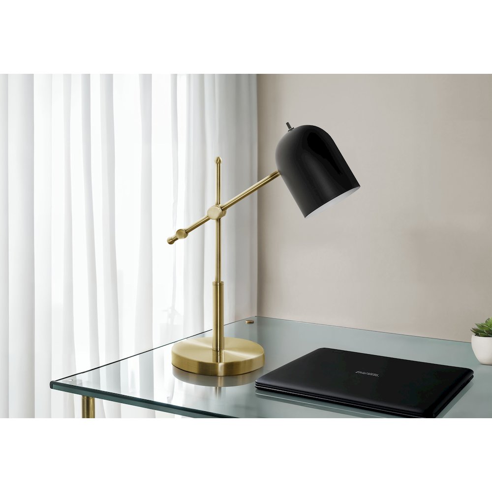 Contemporary Lighting in Gold,Black color. Picture 2