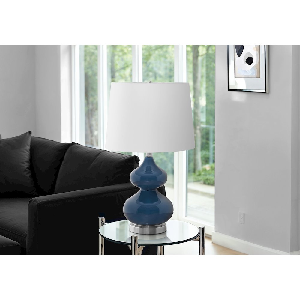 Contemporary Lighting in Blue,Ivory color. Picture 2