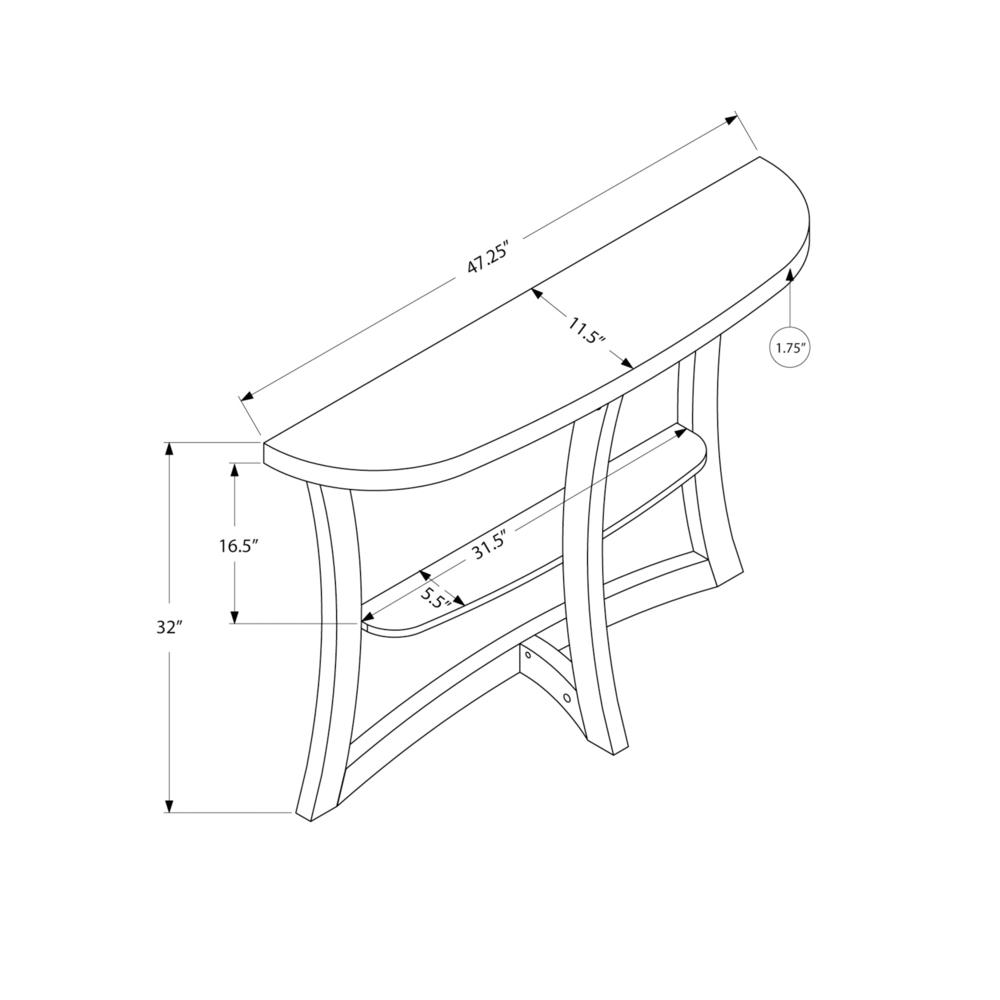 Accent Table, Console, Entryway, Narrow, Sofa, Living Room, Bedroom. Picture 4