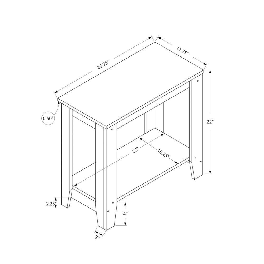 Accent Table, Side, End, Nightstand, Lamp, Living Room, Bedroom. Picture 4